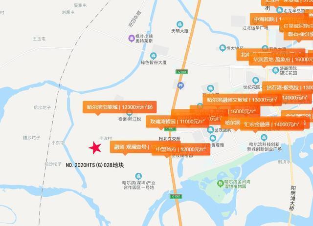 哈尔滨新区建设持续升温!松北西,松浦两片区接连优质地块
